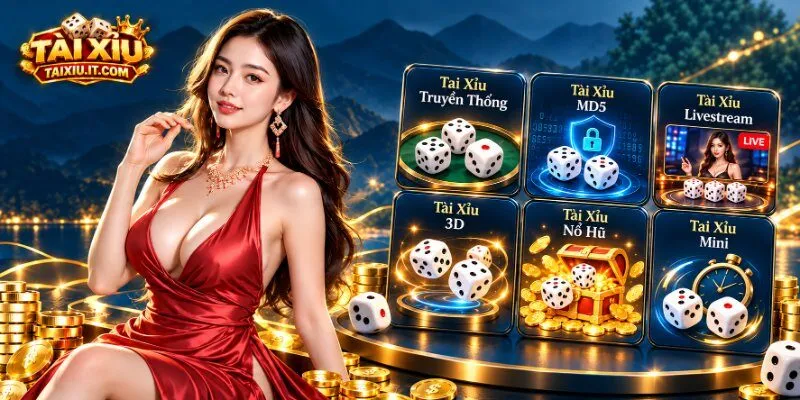 Các thể loại trò chơi Tài Xỉu được săn đón nhiều nhất