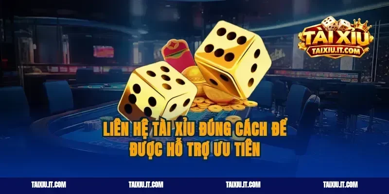 Liên Hệ Tài Xỉu Đúng Cách Để Được Hỗ Trợ Ưu Tiên