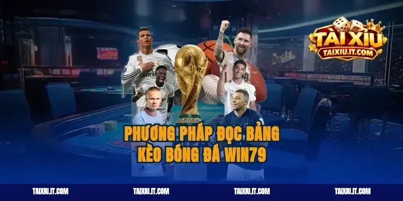 Phương pháp đọc bảng kèo bóng đá win79