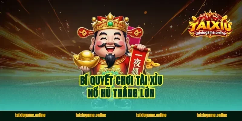 Bí quyết chơi tài xỉu nổ hũ thắng lớn
